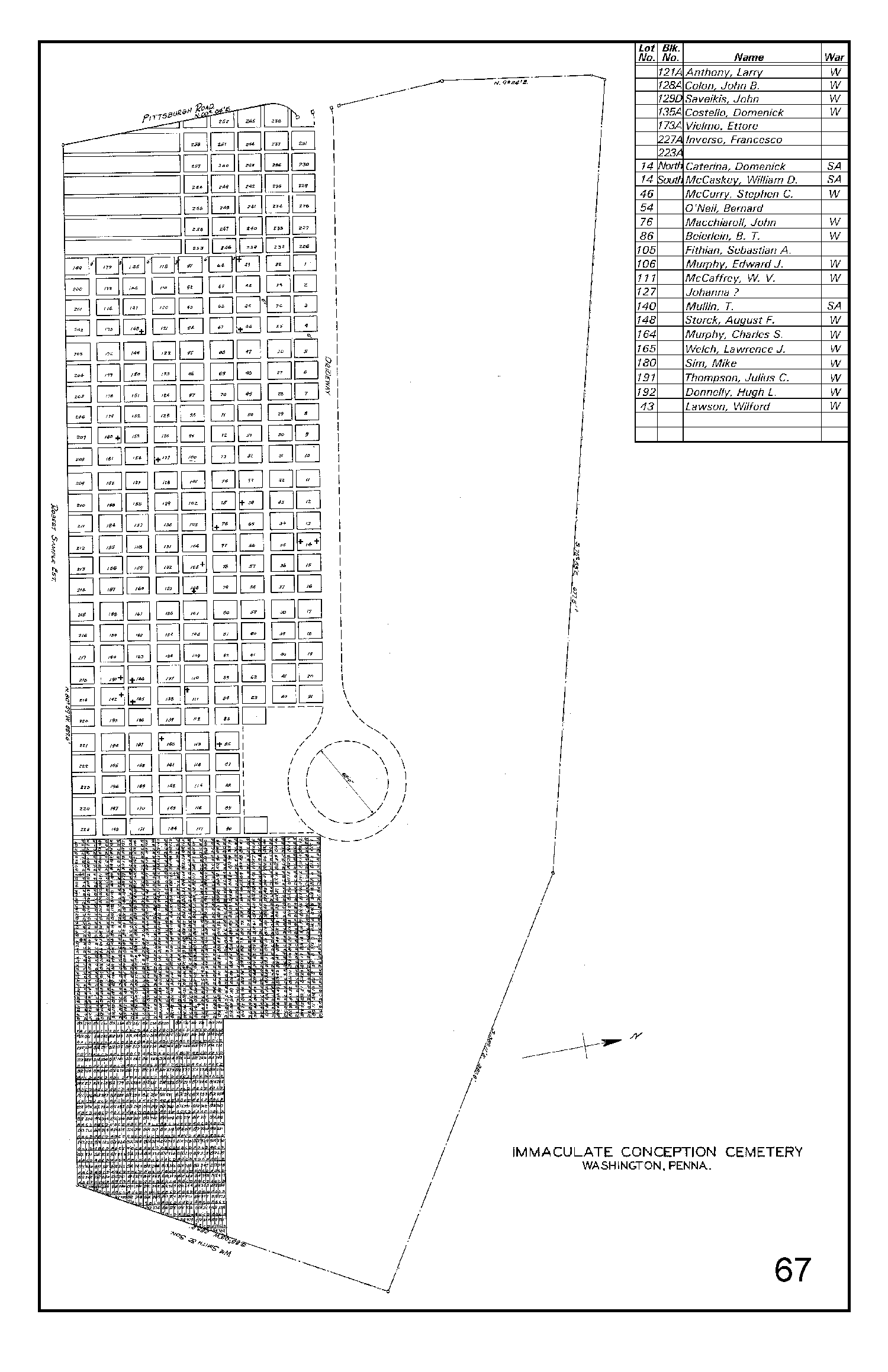 Immaculat Conception Cemetery